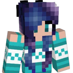 Angelroze Minecraft avatar bust