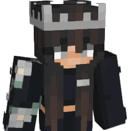Angelunaaaa Minecraft avatar bust