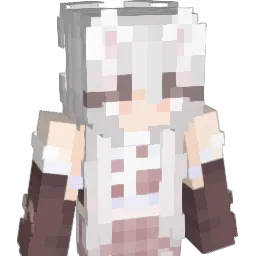 Angelysia Minecraft avatar bust