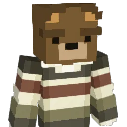 Angeryy Minecraft avatar bust