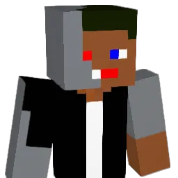 AngryHairDog Minecraft avatar bust