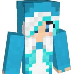 Animewolfey Minecraft avatar bust