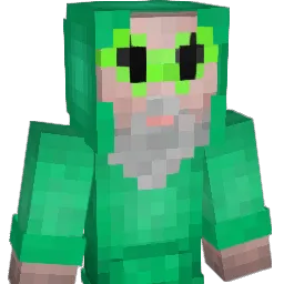 Animowana Minecraft avatar bust