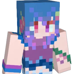 AnitaVioleta Minecraft avatar bust