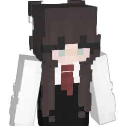 AnnikaWins Minecraft avatar bust