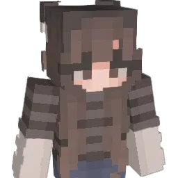 Annnas Minecraft avatar bust