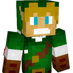 Anterater Minecraft avatar bust