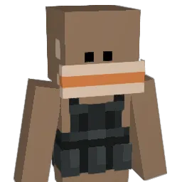 AntiStrike Minecraft avatar bust