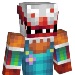 Antipatic Minecraft avatar bust