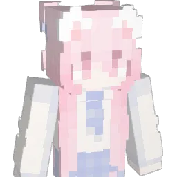 Anxiaoxia Minecraft avatar bust