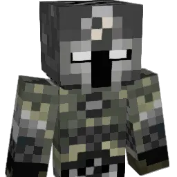 AoElite Minecraft avatar bust