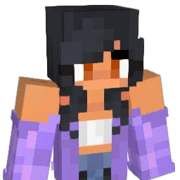 Aphmau5678 Minecraft avatar bust