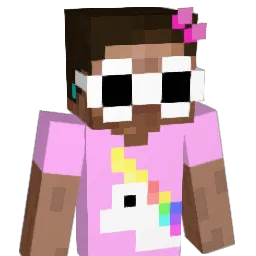 Aposed Minecraft avatar bust