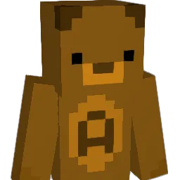 AquaAlgo Minecraft avatar bust