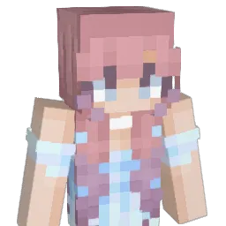 AquaBella Minecraft avatar bust