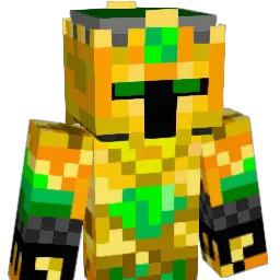 AquaBrainZ Minecraft avatar bust