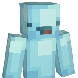 AquaCanceled Minecraft avatar bust