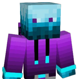 AquaIQ123 Minecraft avatar bust