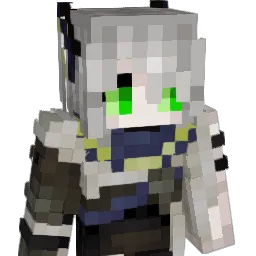 AquaKong Minecraft avatar bust