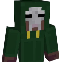 AquaMixtape Minecraft avatar bust