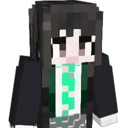 AquaO7 Minecraft avatar bust