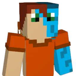 AquaPerseus Minecraft avatar bust