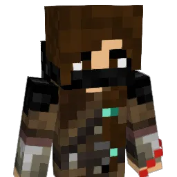 Aquamarie Minecraft avatar bust