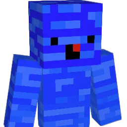 Aquuuuaa Minecraft avatar bust