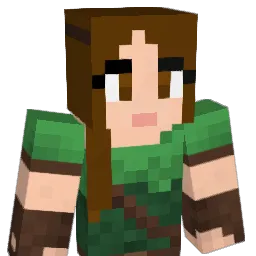 Aradne Minecraft avatar bust