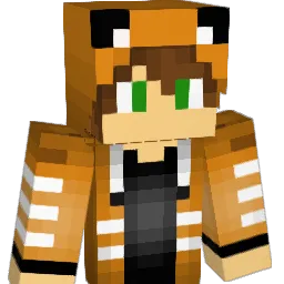 Archontiger Minecraft avatar bust