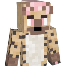 ArcticFoxe Minecraft avatar bust