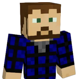 Argyl Minecraft avatar bust