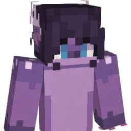 AriTheOurple Minecraft avatar bust