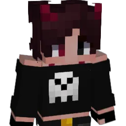 AriaTheTinyDemon Minecraft avatar bust
