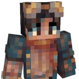 ArianaGrandad Minecraft avatar bust
