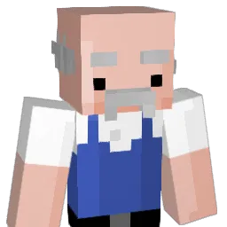 Arican Minecraft avatar bust