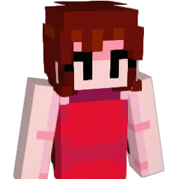 Ariuwuwu Minecraft avatar bust