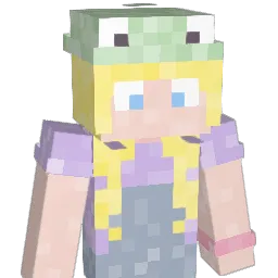 Arjorina Minecraft avatar bust