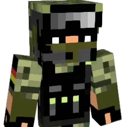 Arma43v3r Minecraft avatar bust