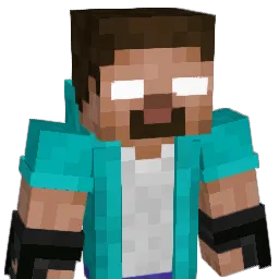 ArmedPirate Minecraft avatar bust
