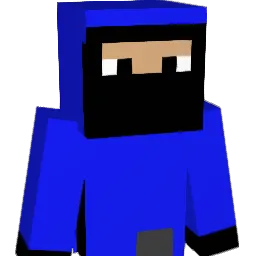 ArmedRobber Minecraft avatar bust