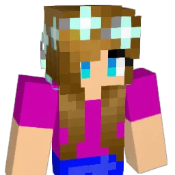 Armorblue Minecraft avatar bust