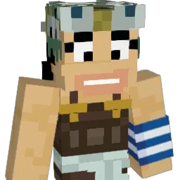AroufPartouz Minecraft avatar bust