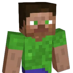 Arse Minecraft avatar bust