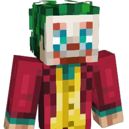 ArthurFleck8 Minecraft avatar bust