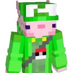 ArtisticAxolotl Minecraft avatar bust