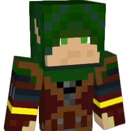 Arukae Minecraft avatar bust