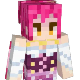 AruriVtuber Minecraft avatar bust