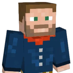 Arw4 Minecraft avatar bust
