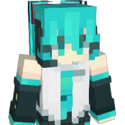 Asaququ Minecraft avatar bust